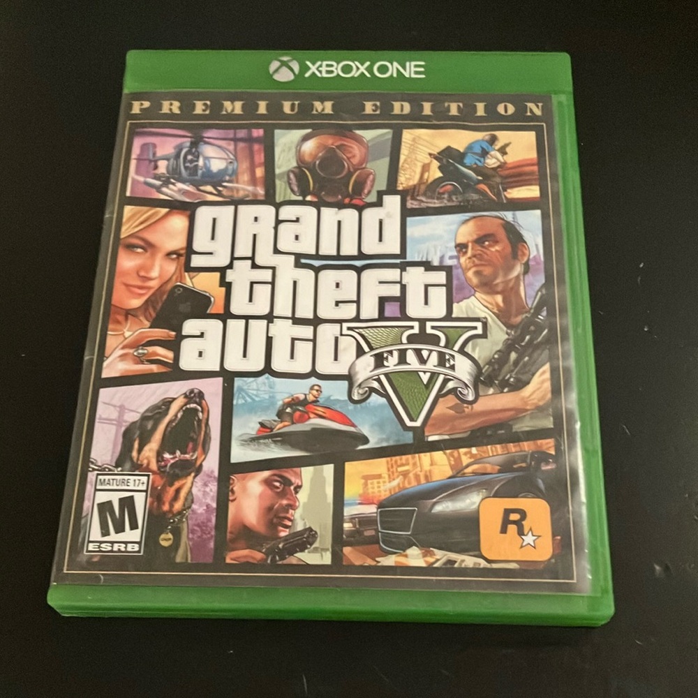 Grand Theft Auto V Premium Edition for One - Green Case